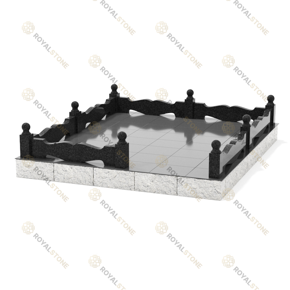 Гранитная ограда О-13