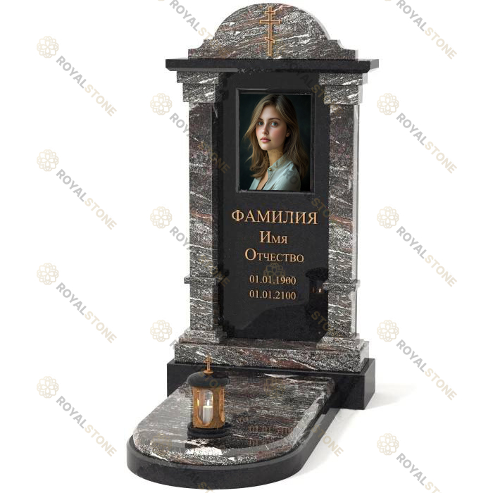 Эксклюзивный памятник Z-1 Гранатовый Амфиболит